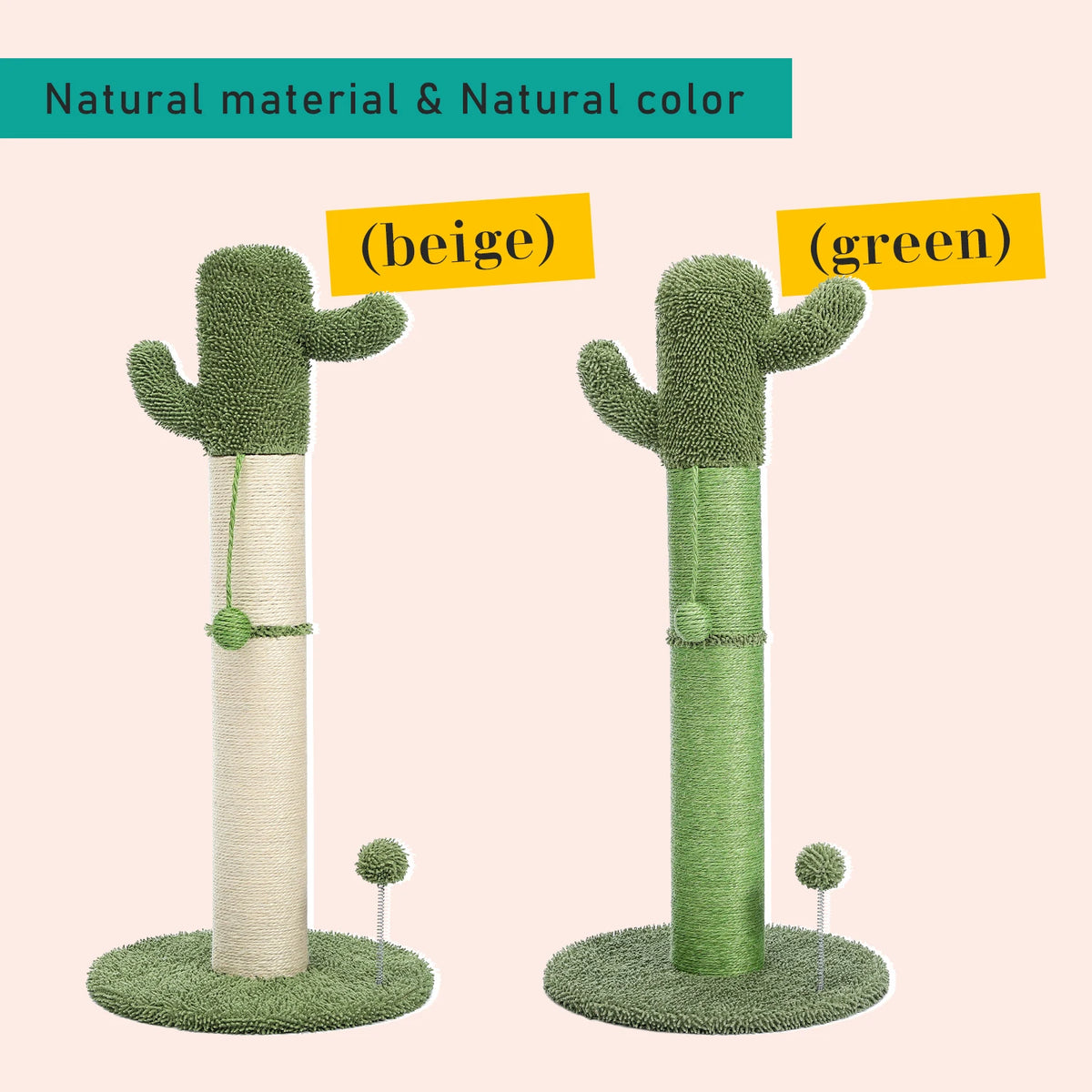 Cute Cactus Scratching Post For Cats
