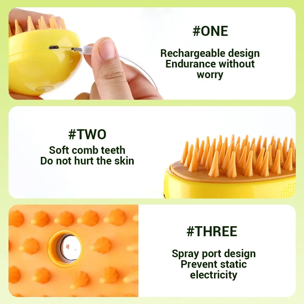 Steam Massage Brush