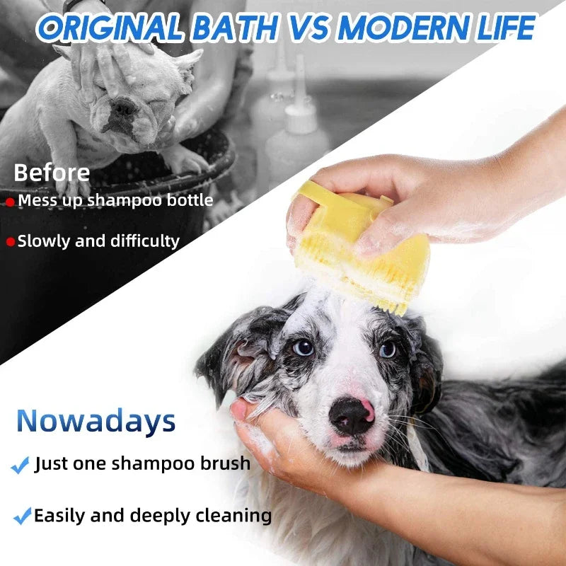 Pet Massage Grooming Scrubber