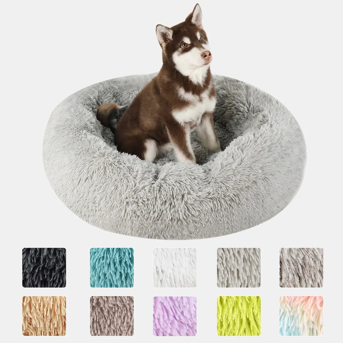 Donut Plush Beds for Dogs and Cats