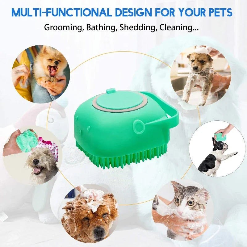Pet Massage Grooming Scrubber