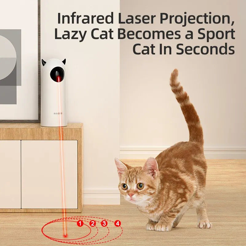 Interactive LED Laser Toy For Cats
