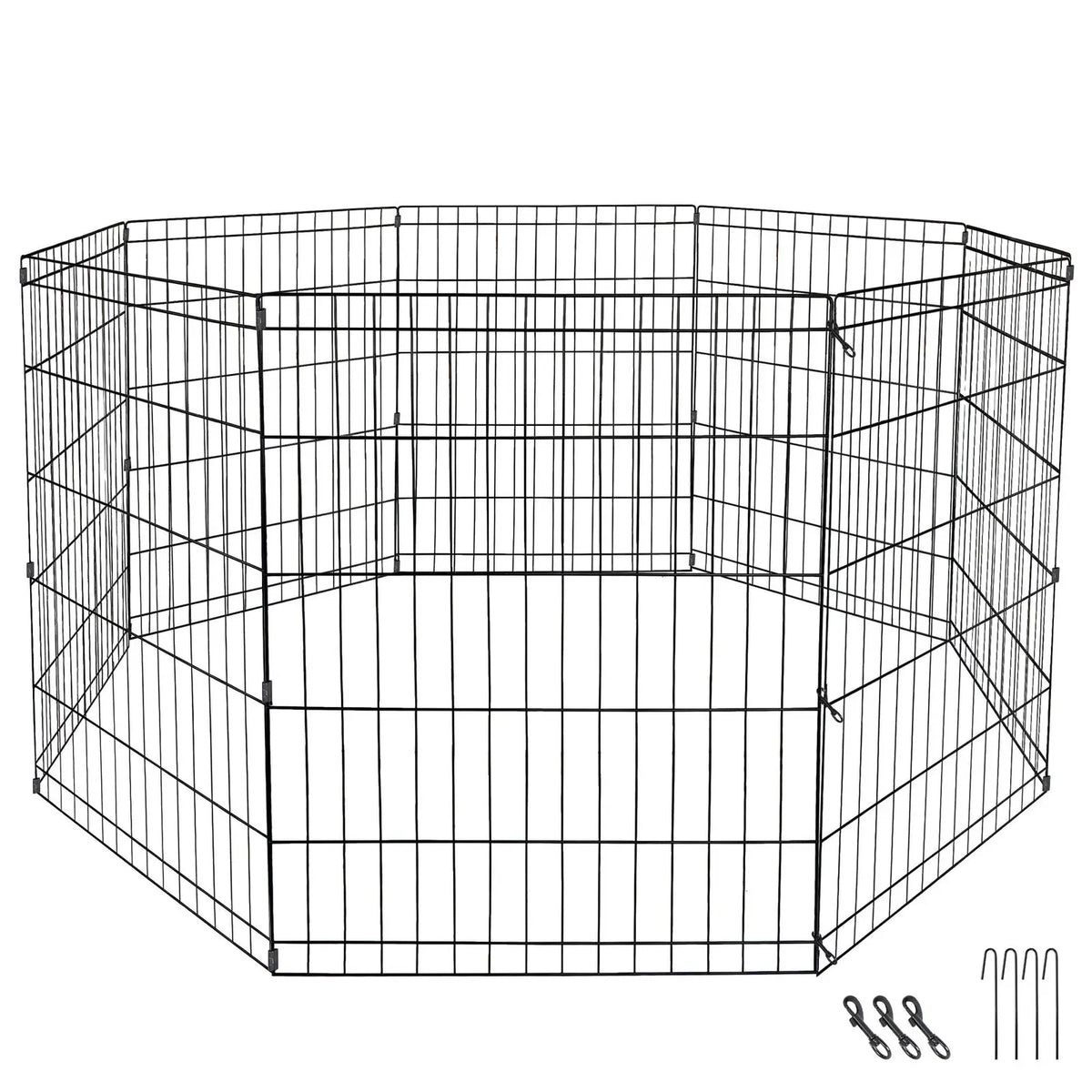 DIY 24" Dog Playpen Crates - 8 Panel set