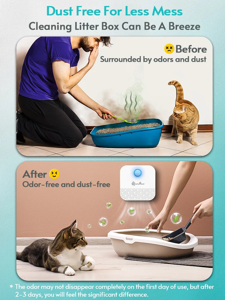 Smart Cat Litter Odor Purifier
