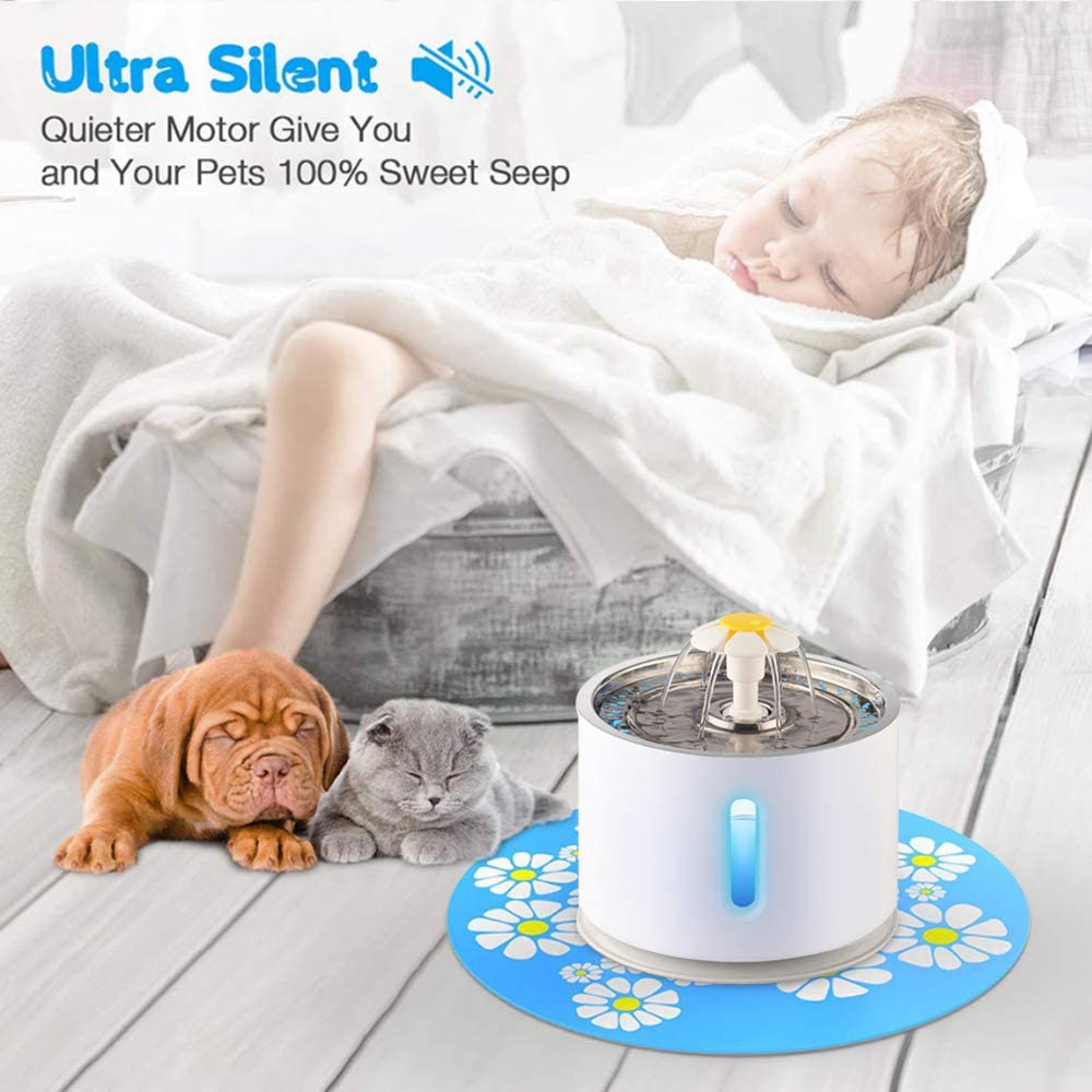 2.4L Automatic Cat Water Fountain Petritzy