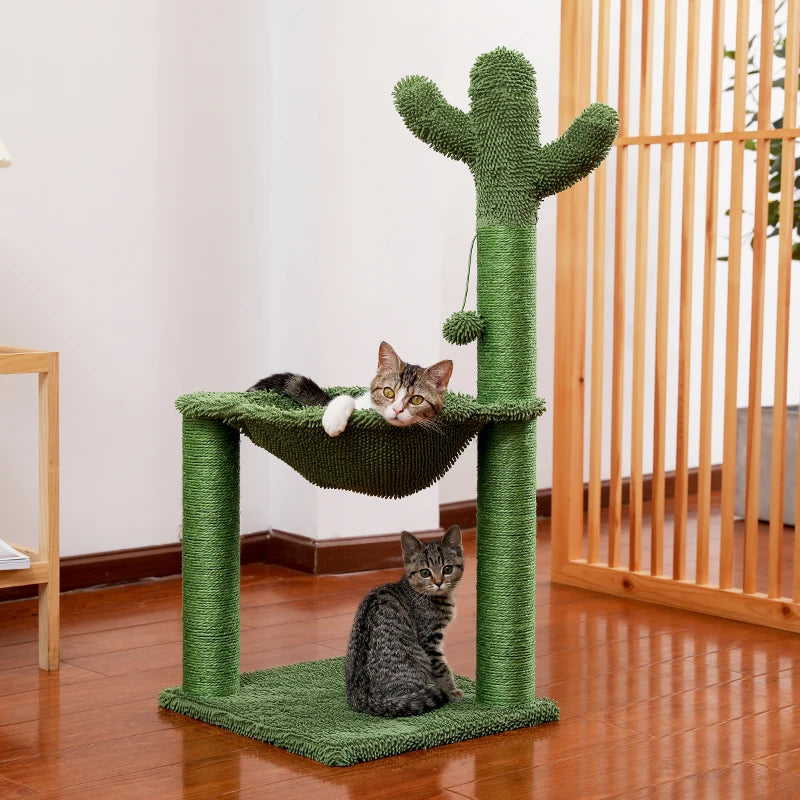 Cute Cactus Scratching Post For Cats