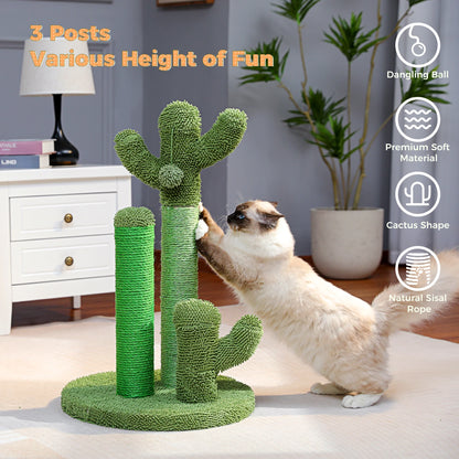 Cute Cactus Scratching Post For Cats