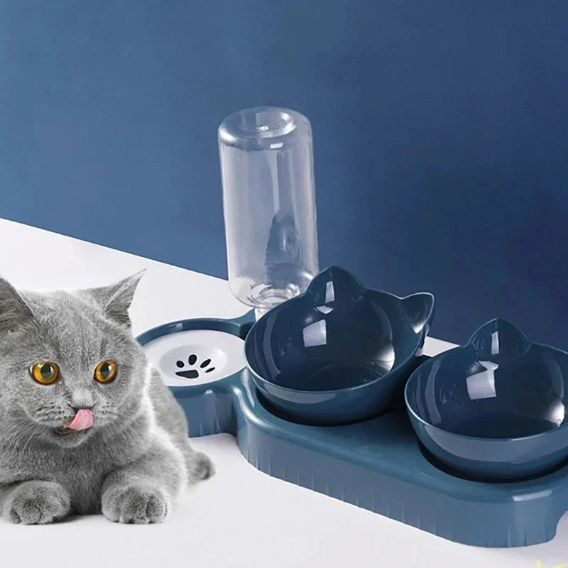 Automatic Pet Feeder &amp; Water Dispenser