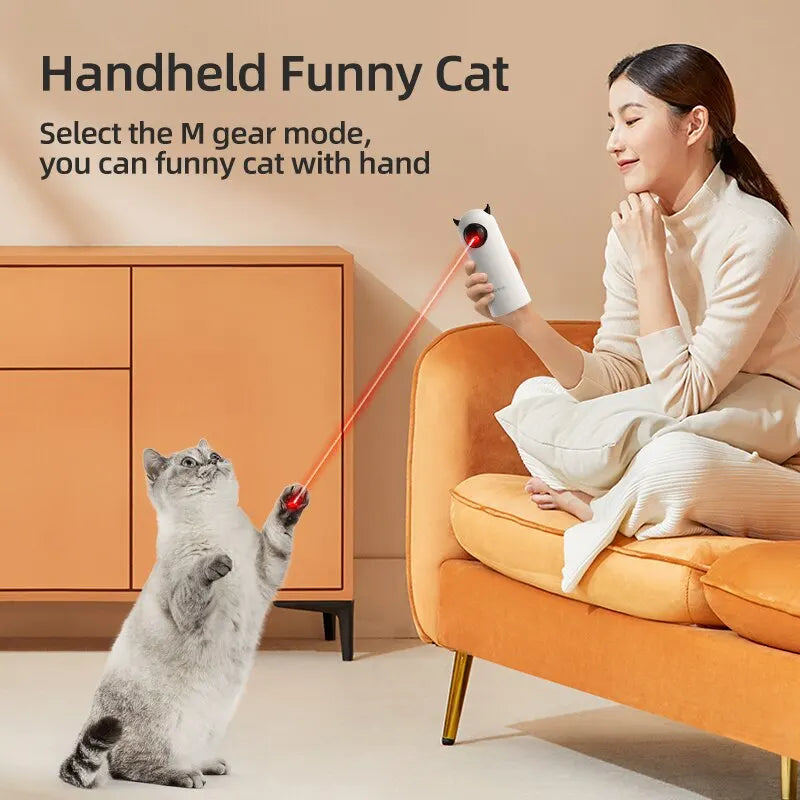 Interactive LED Laser Toy For Cats