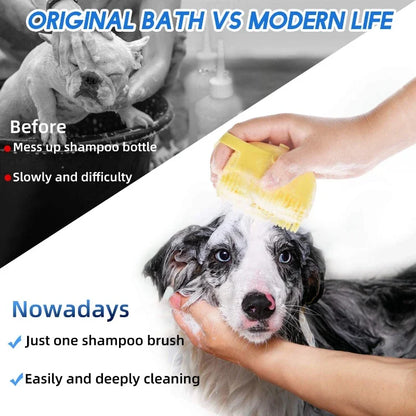 Pet Massage Grooming Scrubber