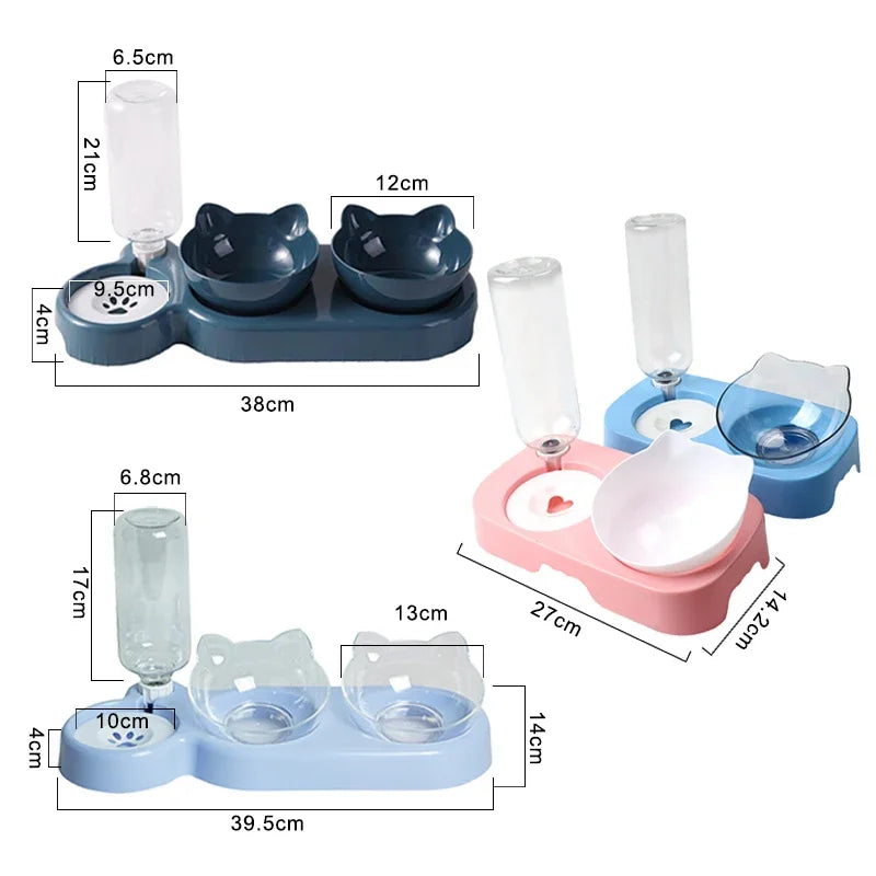Automatic Pet Feeder &amp; Water Dispenser