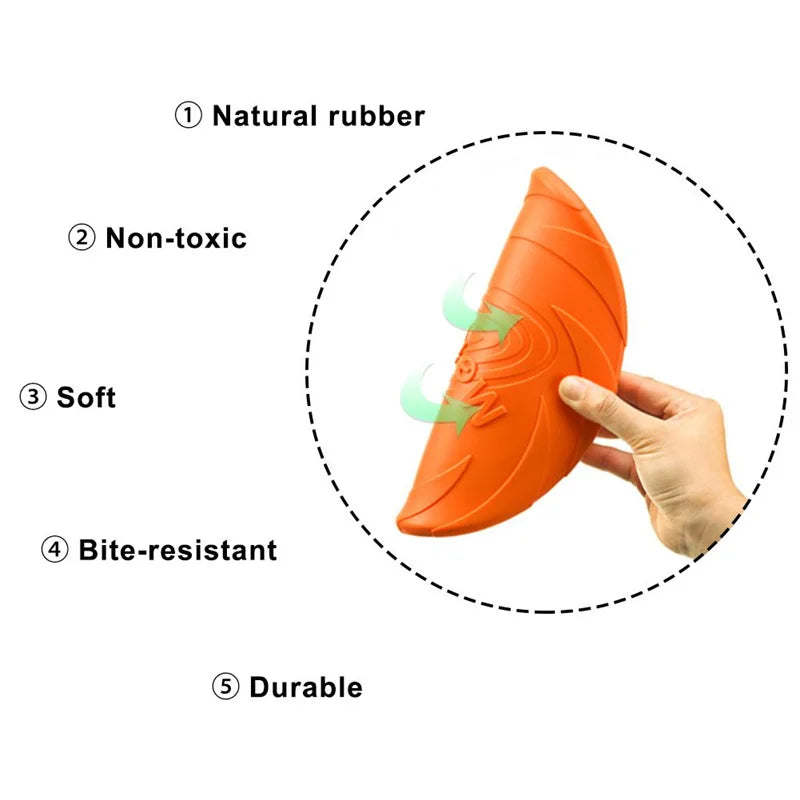 Bite Resistant Flying Disc For Dogs