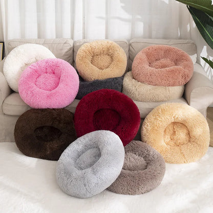 Donut Plush Beds for Dogs and Cats