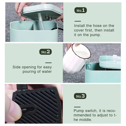 Automatic Cat Water Fountain-1.5L