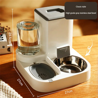 Automatic Pet Feeder &amp; Water Dispenser