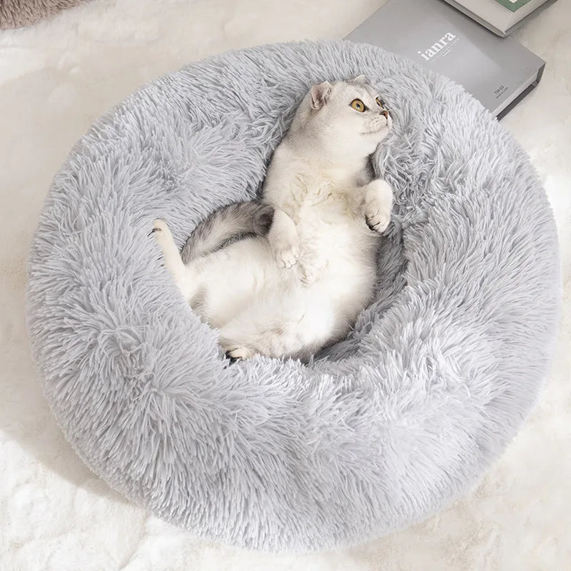 Donut Plush Beds for Dogs and Cats