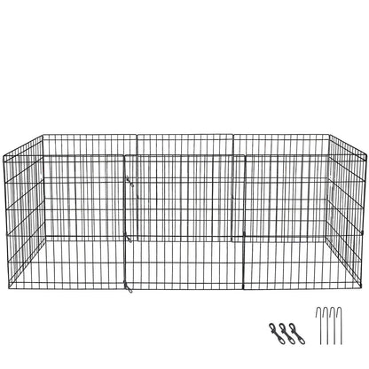 DIY 24" Dog Playpen Crates - 8 Panel set