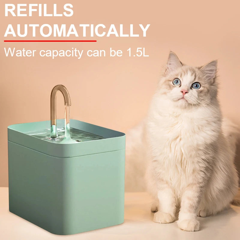 Automatic Cat Water Fountain-1.5L