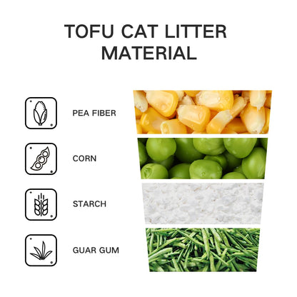 High Quality Premium Tofu Cat Litter Sand
