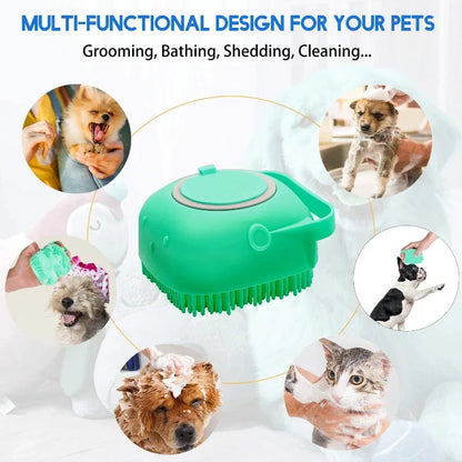 Pet Massage Grooming Scrubber