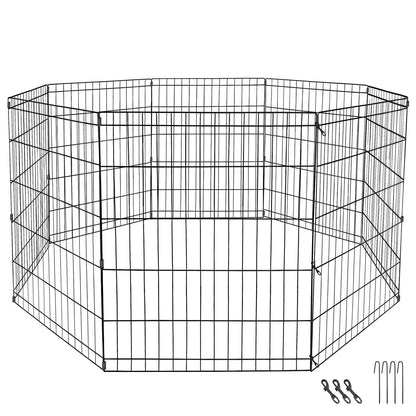 DIY 24" Dog Playpen Crates - 8 Panel set