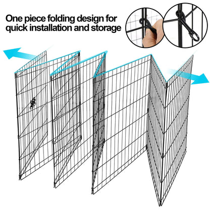 DIY 24" Dog Playpen Crates - 8 Panel set