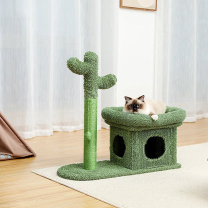 Cute Cactus Scratching Post For Cats