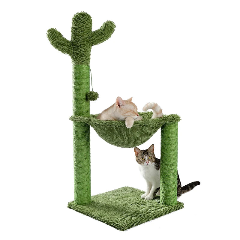 Cute Cactus Scratching Post For Cats